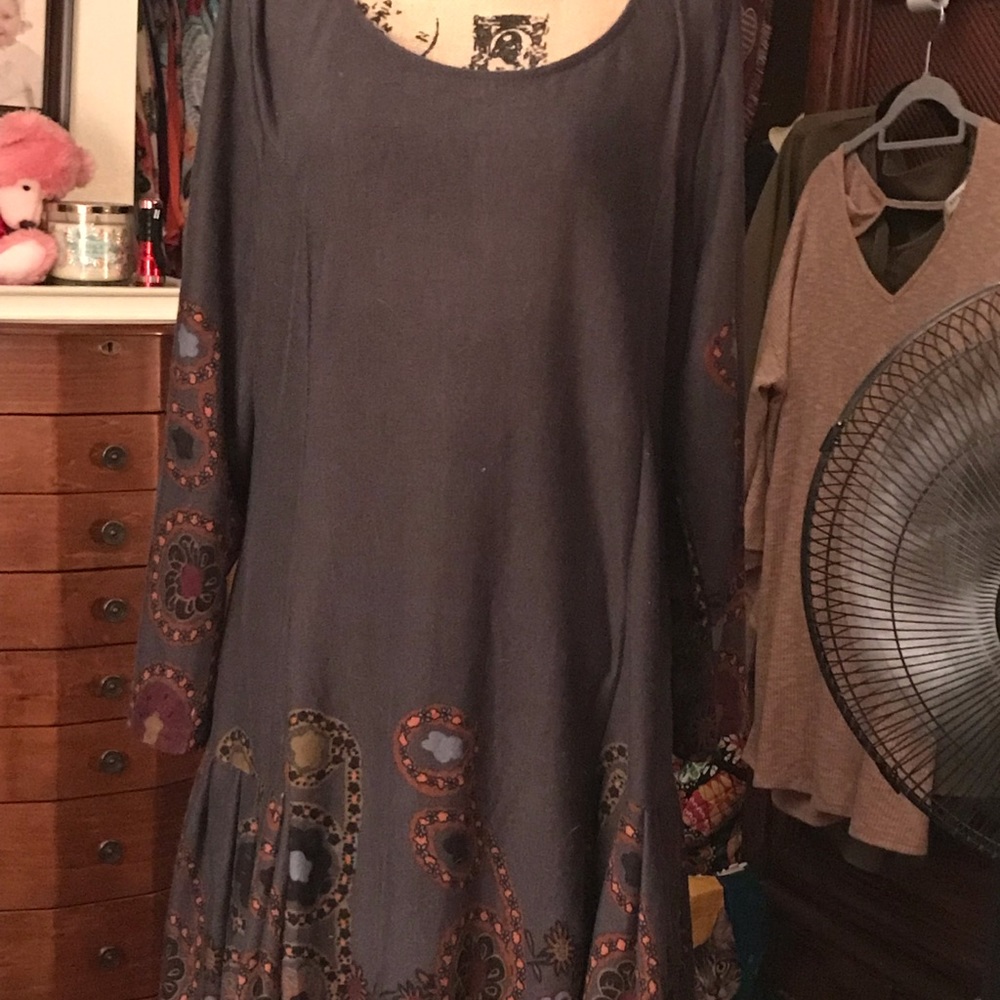 Size 3X Top or could be used as a dress.